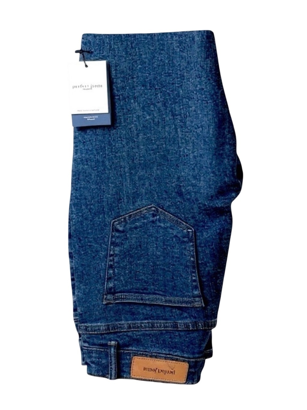 Perfect Jeans Men’s ‘Oceans’ Medium-Blue Slim-Fit Jeans / 28” x 30”
